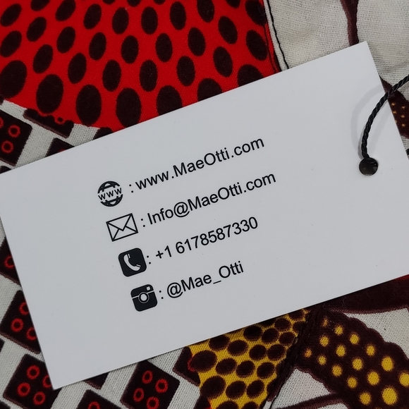 Mae Otti Red Rose Print Layered Dress - Picture 10 of 16